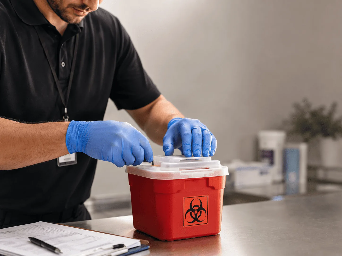 Why choose Sharps Waste Disposal in Lequire, OK